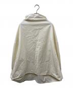 nonnotteノノット）の古着「スタンドカラープルオーバーシャツ」｜アイボリー