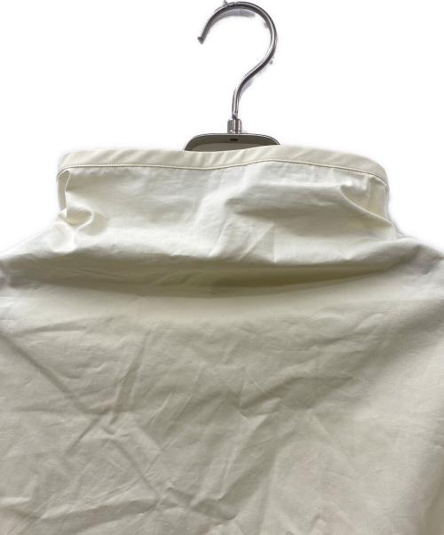 nonnotte（ノノット）nonnotte (ノノット) スタンドカラープルオーバーシャツ アイボリー サイズ:FREEの古着・服飾アイテム