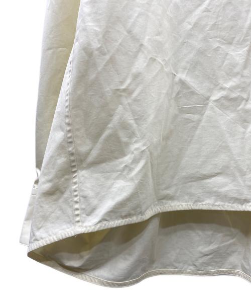 nonnotte（ノノット）nonnotte (ノノット) スタンドカラープルオーバーシャツ アイボリー サイズ:FREEの古着・服飾アイテム