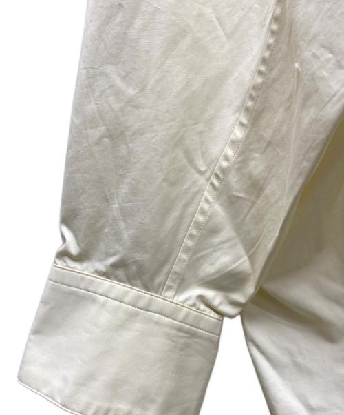 nonnotte（ノノット）nonnotte (ノノット) スタンドカラープルオーバーシャツ アイボリー サイズ:FREEの古着・服飾アイテム