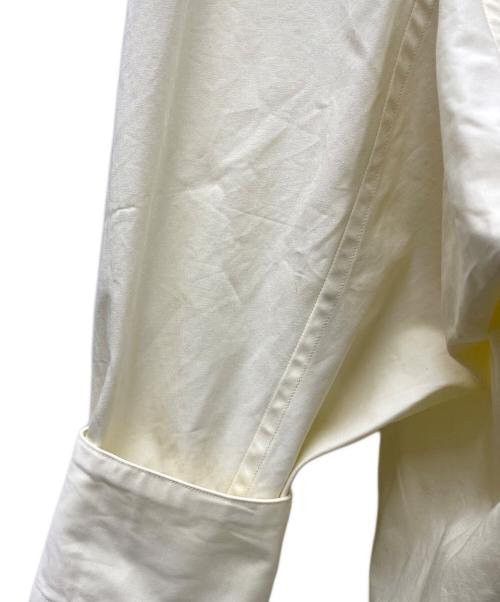 nonnotte（ノノット）nonnotte (ノノット) スタンドカラープルオーバーシャツ アイボリー サイズ:FREEの古着・服飾アイテム