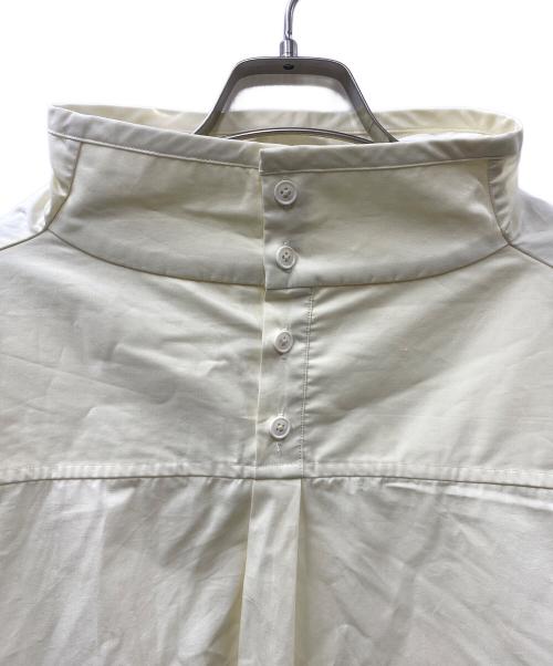 nonnotte（ノノット）nonnotte (ノノット) スタンドカラープルオーバーシャツ アイボリー サイズ:FREEの古着・服飾アイテム