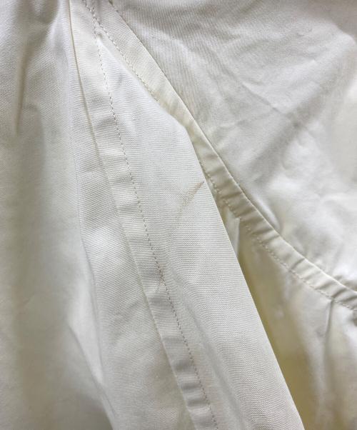 nonnotte（ノノット）nonnotte (ノノット) スタンドカラープルオーバーシャツ アイボリー サイズ:FREEの古着・服飾アイテム