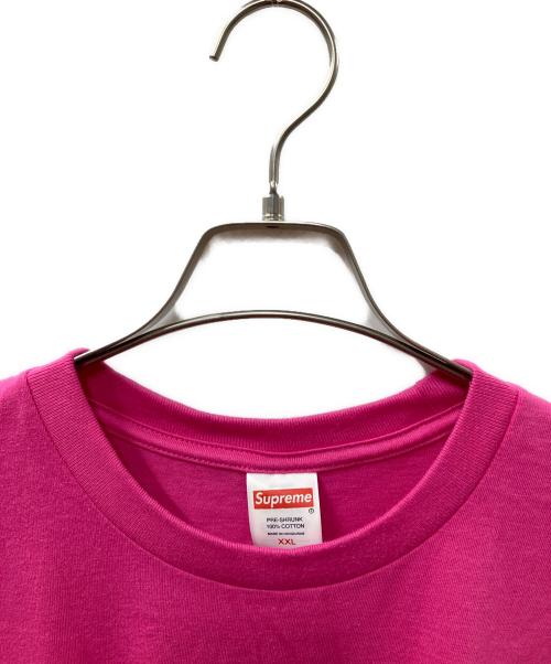 SUPREME（シュプリーム）Supreme (シュプリーム) 25ss Tape Tee ショッキングピンク サイズ:XXLの古着・服飾アイテム