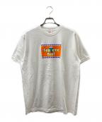 SUPREMEシュプリーム）の古着「25ss Beef Tee」｜ホワイト×オレンジ