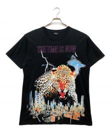 MARCELO BURLON（マルセロバーロン）の古着「タイガープリントTee」｜ブラック