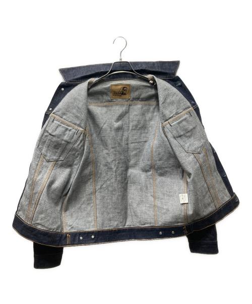 Thee Hysteric XXX（ジィ ヒステリックトリプルエックス）Thee Hysteric XXX (ジィ ヒステリックトリプルエックス) デニムジャケット インディゴ サイズ:SZIE Lの古着・服飾アイテム