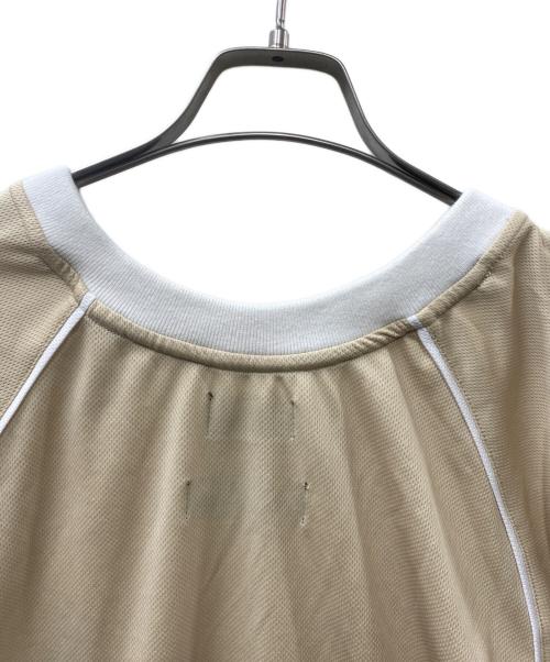 LOTTO（ロット）LOTTO (ロット) Diaspora skateboards (ディアスポラスケートボードズ) Scudetto Shirt ベージュ サイズ:Ｍの古着・服飾アイテム