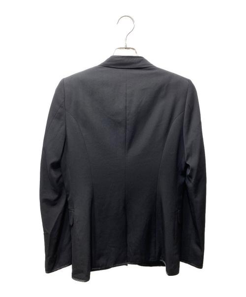 UNDERCOVERISM（アンダーカバーイズム）UNDERCOVERISM (アンダーカバーイズム) 07ss PURPLE期 パイピングテーラードジャケット ブラック サイズ:SIZE 1の古着・服飾アイテム