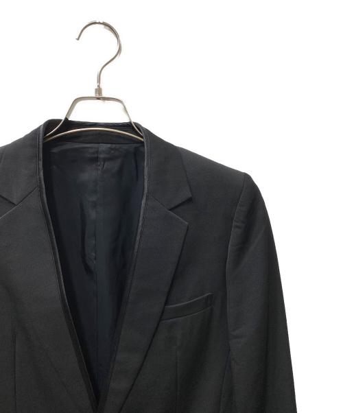 UNDERCOVERISM（アンダーカバーイズム）UNDERCOVERISM (アンダーカバーイズム) 07ss PURPLE期 パイピングテーラードジャケット ブラック サイズ:SIZE 1の古着・服飾アイテム