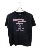THE KING OF GAME×ほぼ日キングオブゲーム×ホボ二チ）の古着「SMAAAASH STARMAN TEE」｜ブラック