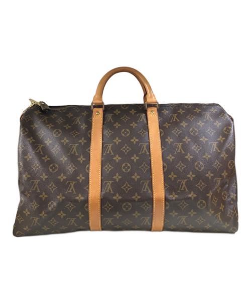 LOUIS VUITTON（ルイ ヴィトン）LOUIS VUITTON (ルイ ヴィトン) キーポル50 トラベルバッグ ブラウンの古着・服飾アイテム