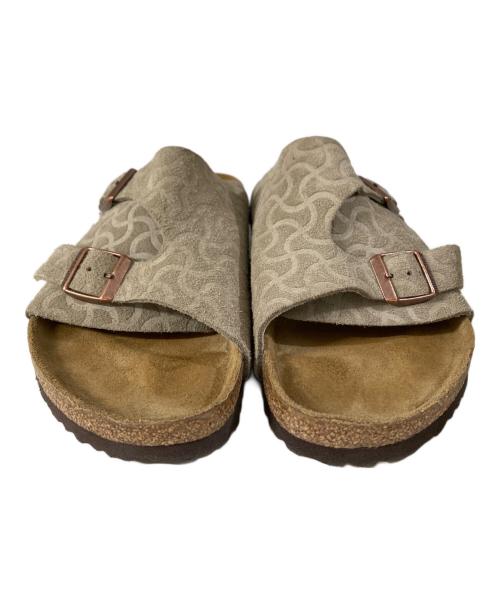 BIRKENSTOCK（ビルケンシュトック）BIRKENSTOCK (ビルケンシュトック) BEAMS (ビームス) 別注 Zurich BONE PATTERN ベージュ サイズ:26.5㎝の古着・服飾アイテム