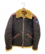 THE REAL McCOY'Sザ・リアルマッコイズ）の古着「TYPE B-6 ムートンフライトジャケット」｜ブラウン