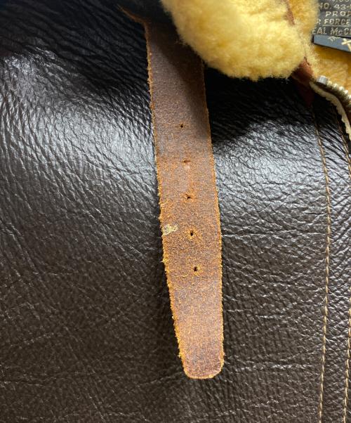 THE REAL McCOY'S（ザ・リアルマッコイズ）THE REAL McCOY'S (ザ・リアルマッコイズ) TYPE B-6 ムートンフライトジャケット ブラウン サイズ:38Rの古着・服飾アイテム