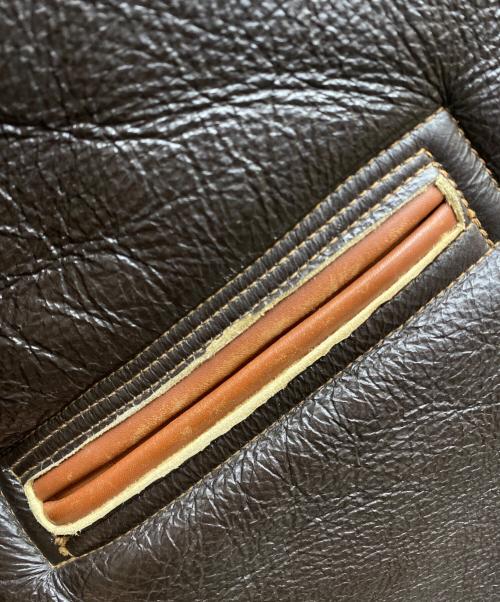 THE REAL McCOY'S（ザ・リアルマッコイズ）THE REAL McCOY'S (ザ・リアルマッコイズ) TYPE B-6 ムートンフライトジャケット ブラウン サイズ:38Rの古着・服飾アイテム