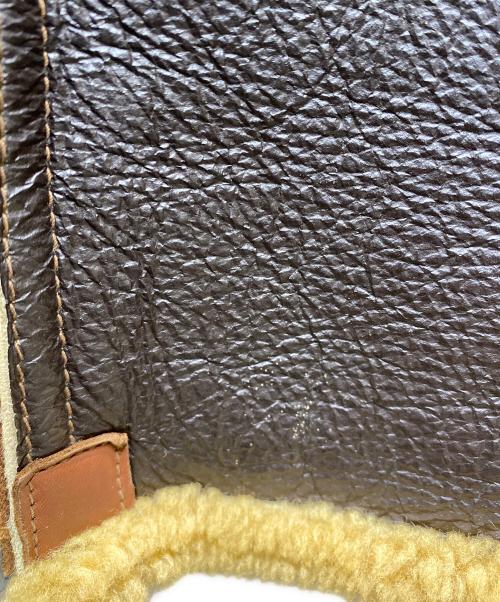 THE REAL McCOY'S（ザ・リアルマッコイズ）THE REAL McCOY'S (ザ・リアルマッコイズ) TYPE B-6 ムートンフライトジャケット ブラウン サイズ:38Rの古着・服飾アイテム