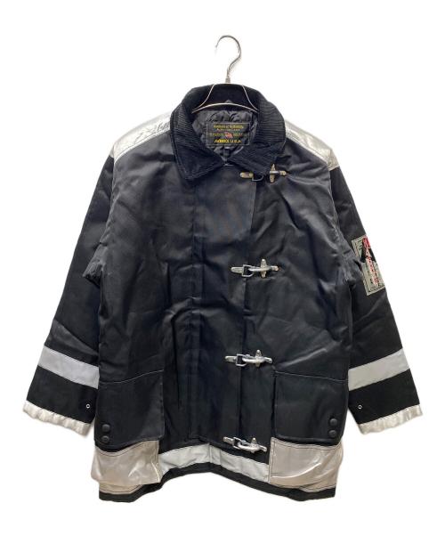 AVIREX（アヴィレックス）AVIREX (アヴィレックス) リフレクター ファイヤーマンジャケット ブラック サイズ:SIZE Mの古着・服飾アイテム