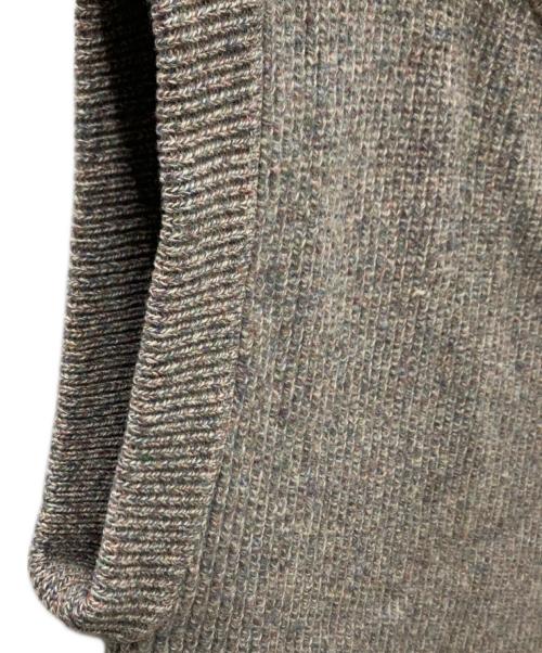 FUMIE=TANAKA（フミエタナカ）FUMIE=TANAKA (フミエタナカ) asymmetry rib VE ニットベスト マルチカラー サイズ:1の古着・服飾アイテム