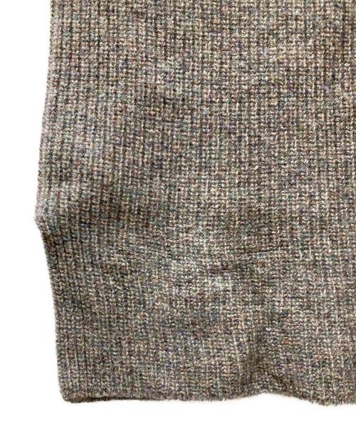 FUMIE=TANAKA（フミエタナカ）FUMIE=TANAKA (フミエタナカ) asymmetry rib VE ニットベスト マルチカラー サイズ:1の古着・服飾アイテム