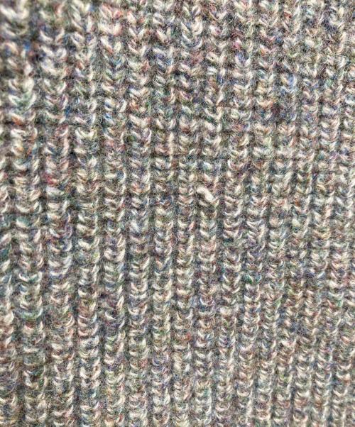 FUMIE=TANAKA（フミエタナカ）FUMIE=TANAKA (フミエタナカ) asymmetry rib VE ニットベスト マルチカラー サイズ:1の古着・服飾アイテム