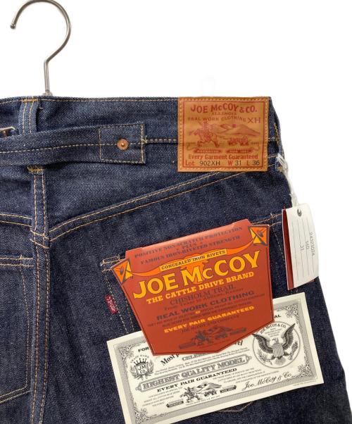 JOE McCOY’S（ジョーマッコイ）JOE McCOY’S (ジョーマッコイ) 902XH シンチバック レプリカデニムパンツ ネイビー サイズ:31の古着・服飾アイテム