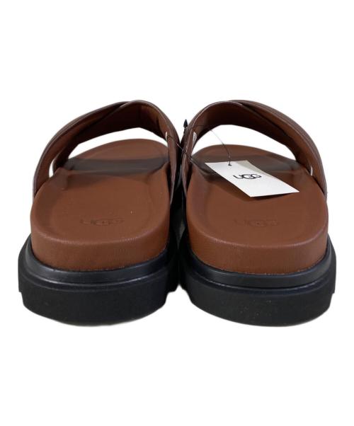 UGG（アグ）UGG (アグ) CAPITOLA CROSS SLIDE ブラウン サイズ:US10の古着・服飾アイテム