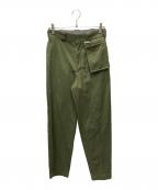 N.HOOLYWOODエヌ ハリウッド）の古着「20SS WORK PANTS」｜オリーブ
