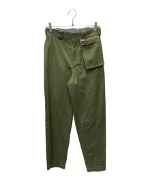 N.HOOLYWOOD（エヌ ハリウッド）の古着「20SS WORK PANTS」｜オリーブ