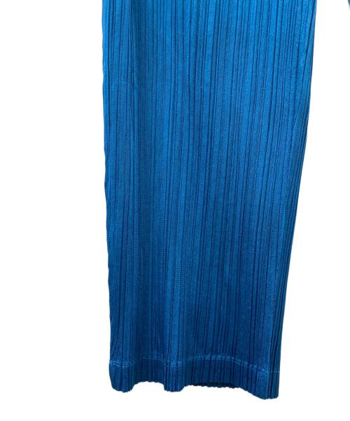 PLEATS PLEASE（プリーツプリーズ）PLEATS PLEASE (プリーツプリーズ) プリーツイージーパンツ ブルー サイズ:5の古着・服飾アイテム