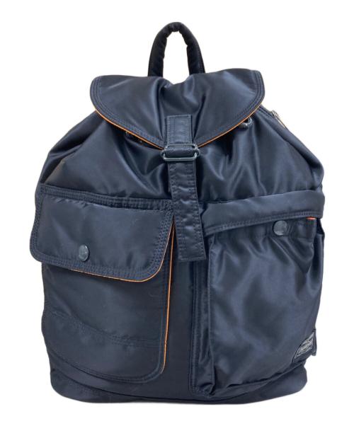 PORTER（ポーター）PORTER (ポーター) タンカーバックパック ブラック×オレンジ サイズ:OneSizeの古着・服飾アイテム