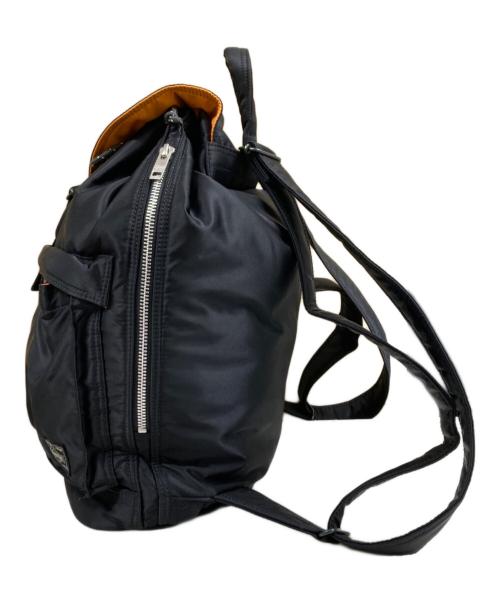 PORTER（ポーター）PORTER (ポーター) タンカーバックパック ブラック×オレンジ サイズ:OneSizeの古着・服飾アイテム