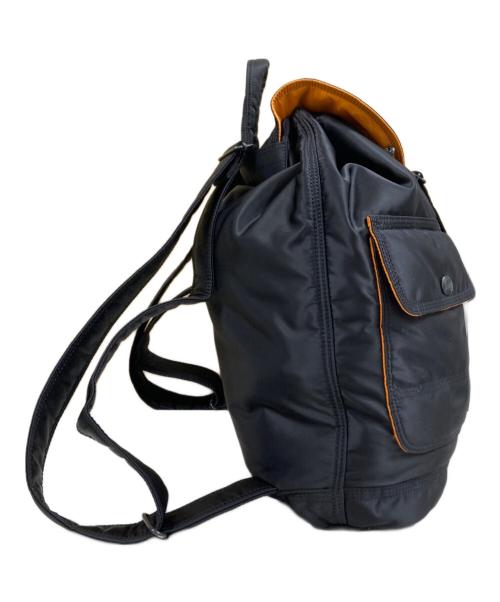 PORTER（ポーター）PORTER (ポーター) タンカーバックパック ブラック×オレンジ サイズ:OneSizeの古着・服飾アイテム