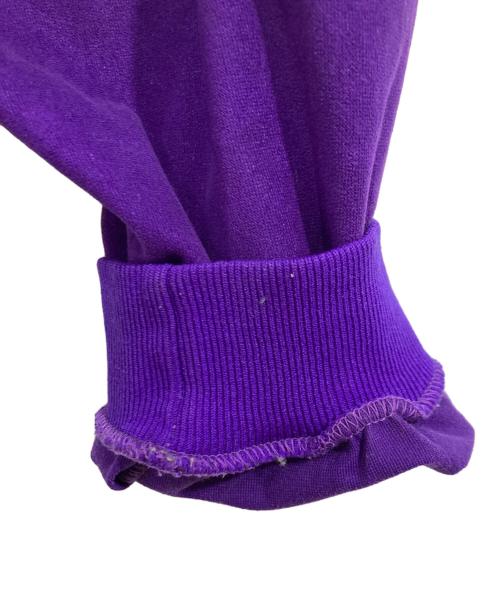 PUMA（プーマ）PUMA (プーマ) 80～90s ベロアジャケット パープル×グリーン サイズ:5の古着・服飾アイテム