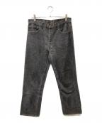 LEVI'Sリーバイス）の古着「80's 501先染めデニムパンツ」｜ブラック