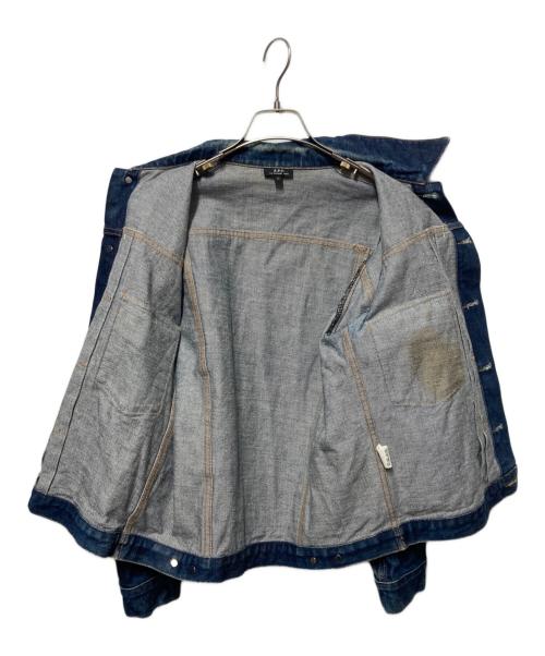A.P.C.（アーペーセー）A.P.C. (アーペーセー) 2ndデニムジャケット インディゴ サイズ:Ｍの古着・服飾アイテム