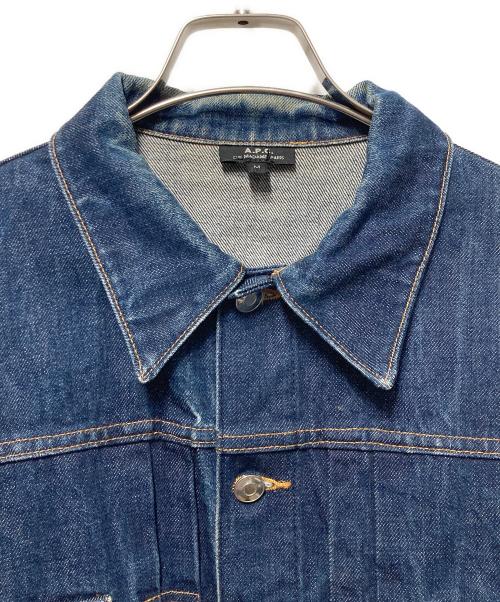 A.P.C.（アーペーセー）A.P.C. (アーペーセー) 2ndデニムジャケット インディゴ サイズ:Ｍの古着・服飾アイテム