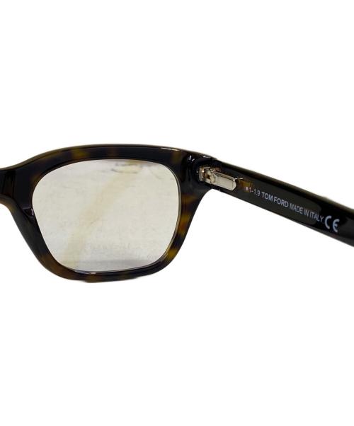 TOM FORD（トムフォード）TOM FORD (トムフォード) 伊達眼鏡 ブラウン サイズ:51□21 145の古着・服飾アイテム