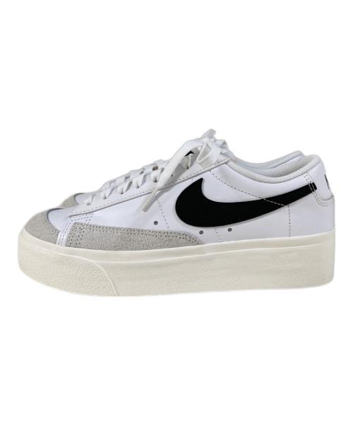 NIKE（ナイキ）NIKE (ナイキ) WMNS BLAZER LOW PLATFORM ホワイト×ブラック サイズ:UK4.5の古着・服飾アイテム