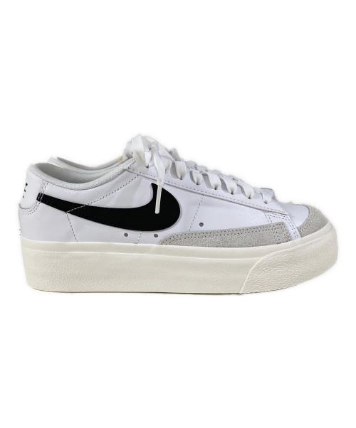 NIKE（ナイキ）NIKE (ナイキ) WMNS BLAZER LOW PLATFORM ホワイト×ブラック サイズ:UK4.5の古着・服飾アイテム