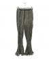 MAISON SPECIAL（メゾンスペシャル）の古着「Ruffle Hem Flare Pants」｜グレー