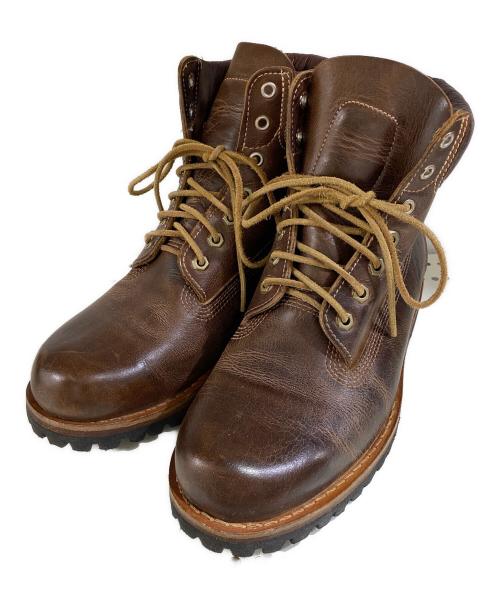 Timberland（ティンバーランド）Timberland (ティンバーランド) ワークブーツ ブラウン サイズ:SIZE 表記無しの古着・服飾アイテム