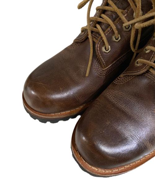 Timberland（ティンバーランド）Timberland (ティンバーランド) ワークブーツ ブラウン サイズ:SIZE 表記無しの古着・服飾アイテム