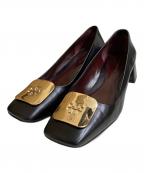 TORY BURCHトリーバーチ）の古着「ジョージア パンプス」｜ブラック