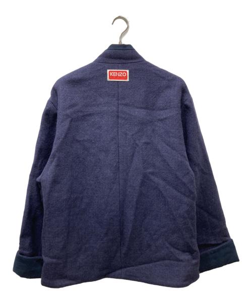 KENZO（ケンゾー）KENZO (ケンゾー) KIMONO COAT キモノコート ネイビー サイズ:Sの古着・服飾アイテム