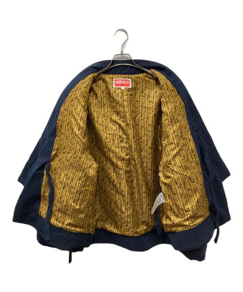 KENZO（ケンゾー）KENZO (ケンゾー) KIMONO COAT キモノコート ネイビー サイズ:Sの古着・服飾アイテム