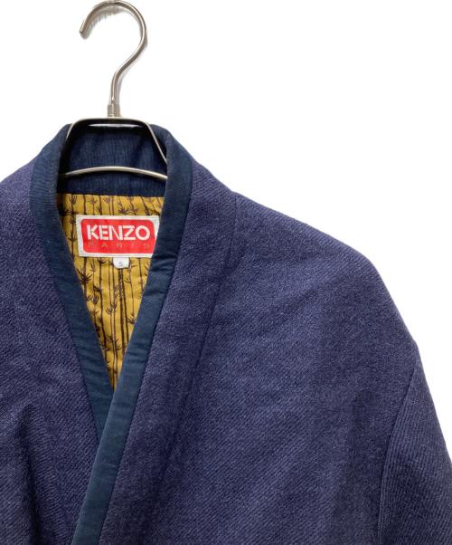 KENZO（ケンゾー）KENZO (ケンゾー) KIMONO COAT キモノコート ネイビー サイズ:Sの古着・服飾アイテム