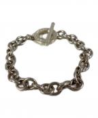 TIFFANY & Co.ティファニー）の古着「トグル ブレスレット チェーン」｜シルバー