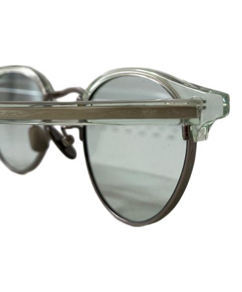 A.D.S.R.（エーディーエスアール）A.D.S.R. (エーディーエスアール) MUTE 05 伊達眼鏡 グリーン サイズ:OneSizeの古着・服飾アイテム