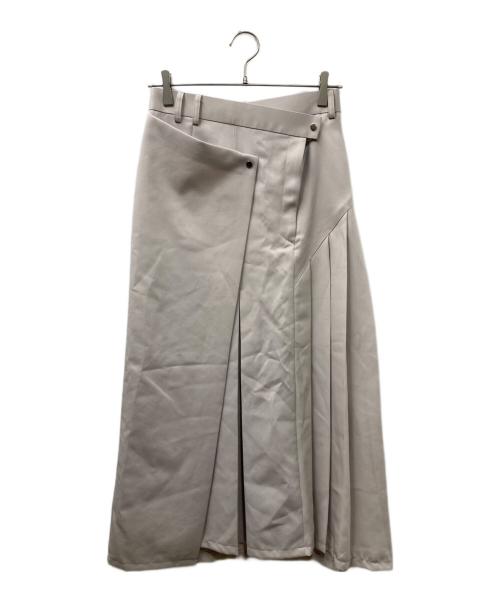 UNITED TOKYO（ユナイテッドトーキョー）UNITED TOKYO (ユナイテッドトーキョー) プリーテッドカッティングスカート アイボリー サイズ:1の古着・服飾アイテム